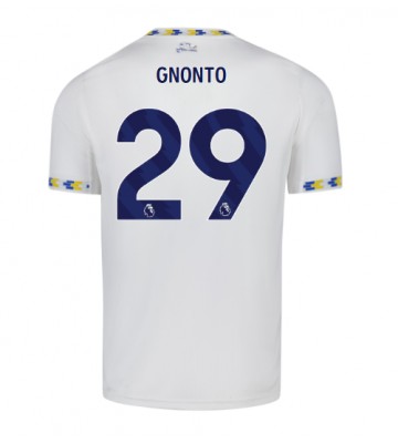 Leeds United Wilfried Gnonto #29 Hjemmebanetrøje 2025-26 Kortærmet